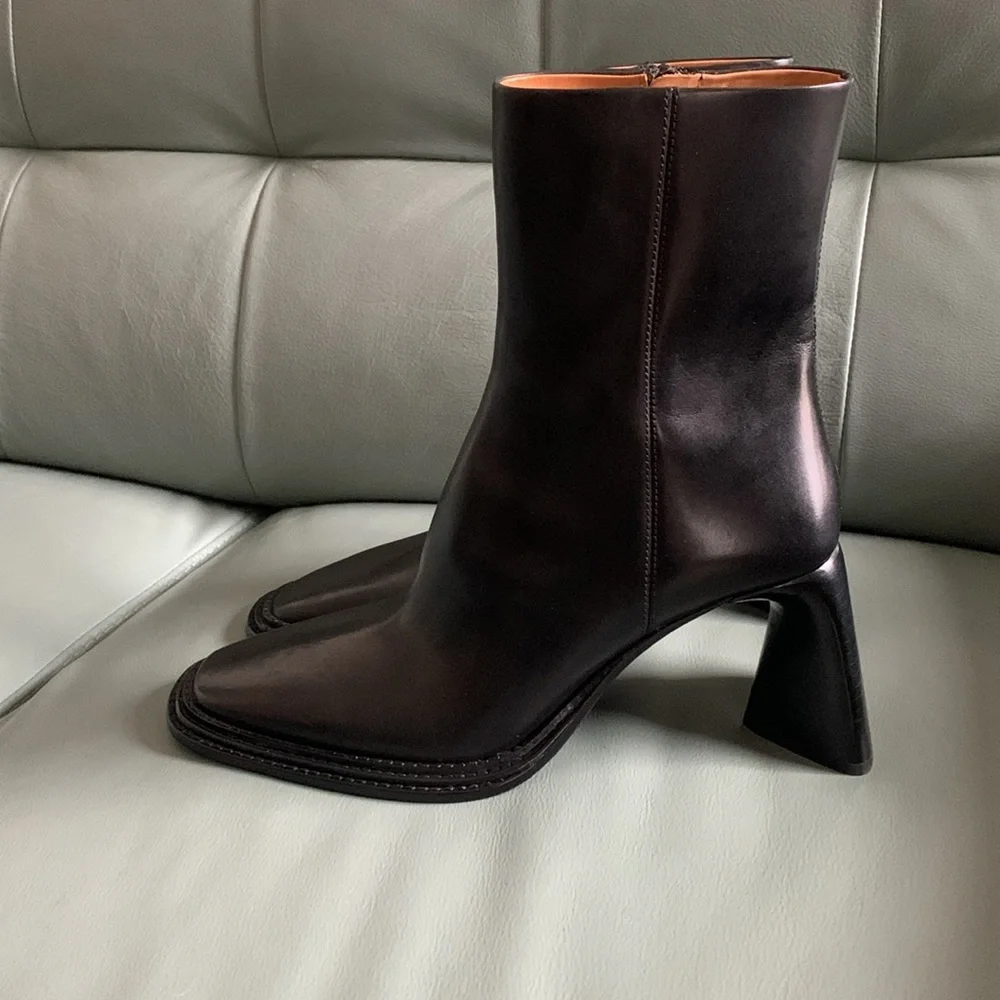 Alexander Wang NWT Booker Square Toe Bootie - Picture 4 of 13
